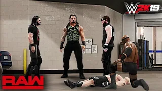 WWE 2K19 Custom Story - THE SHIELD Is Back Again Raw 2018 ft. Lashley, Lesnar (Story/Concept)