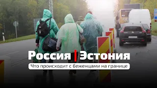 Россия | Эстония // Украинский беженец о ситуации на границе Псковской области
