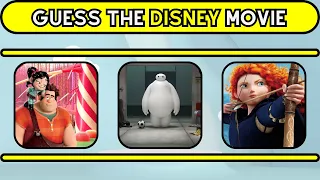 Can Guess The Disney Movie? | DIsney Quiz