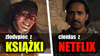 What NETFLIX changed in the WITCHER original story?