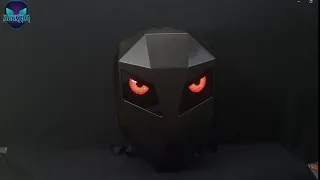 LED Eyes Backpack Usage Video-Eye Rover-Hookaba