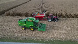 Awsome Corn Harvest 2023 John Deere S660 Combine Grote1
