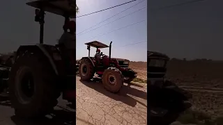 755 Mahindra Arjun 4×4 With Hydraulic Harrow BP Tractor And Farming #new #tractor #trending #viral