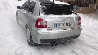 Audi s3 8l snow show