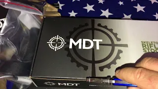 MDT box of upgrades The Weatherby Chassis Rifle Project