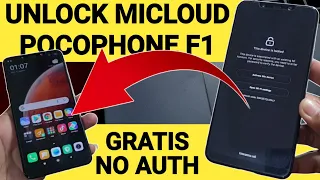 How to Unlock Micloud Poco F1 Forgot Mi Account Tool and Free Files Without Auth