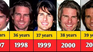 Tom Cruise from 1981 to 2022