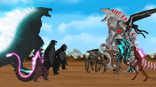 GODZILLA, GODZILLA EARTH, KING KONG vs. MECHAGODZILLA, VENOM, MUTO: Power Levels 2021 / ANIMATION