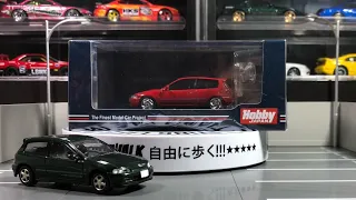 Tomica Limited Vintage Neo vs. Hobby Japan Honda Civic EG6 1/64 review