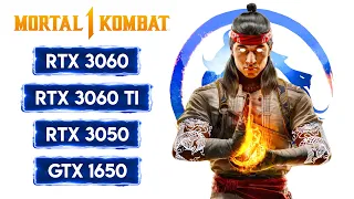 Mortal Kombat 1 - RTX 3060 Ti - RTX 3060 - RTX 3050 - GTX 1650 - 1440p & 1080p