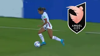 Alyssa Thompson Soccer Skills & Highlights 2022/23 NWSL Draft Angel City