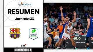 Barça - Unicaja (91-92) RESUMEN | Liga Endesa 2023-24