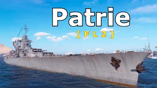 World of WarShips Patrie - 4 Kills 371K Damage