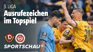 Dynamo Dresden - Wehen Wiesbaden Highlights 3. Liga 35. Spieltag | Sportschau