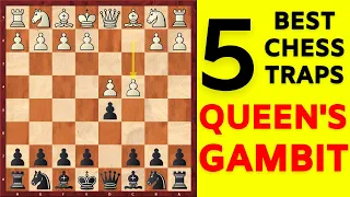 5 Best Chess Opening Traps in the Queen's Gambit [for Black]