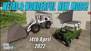 FS22 | WEIRD & WONDERFUL NEW MODS! | (Review) Farming Simulator 22 | PS5 | 14th April 2022.