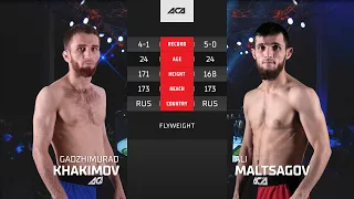 Гаджимурад Хакимов vs. Али Мальсагов | Gadzhimurad Khakimov vs. Ali Malsagov | ACA YE 43