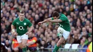 Jonathan Sexton Penalty Opens the Scoring - Ireland v Scotland 2nd February 2014
