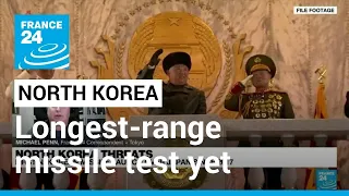 North Korea conducts longest-range missile test yet over Japan • FRANCE 24 English