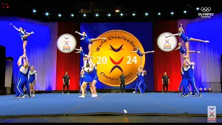 TEAM ESTONIA |   Elite Coed Team Senior Final 📣🌟💜🌟 2024 ICU World Cheerleading Championships 🔥🔥