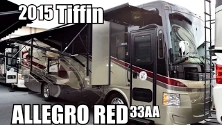 2015 Tiffin Allegro RED 33AA| Class A Gas Motorhome