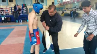 Kickboxing üzre Azerbaycan çempionati (Genceli) Esgerov Huseyn Final Döyüşü