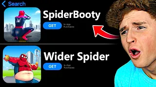 Testing Weird SPIDERMAN Apps.. (LOL WTF)