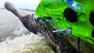 Death Awaited in Cold Water Kayak Flip - Sickening to Watch