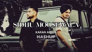 SIDHU MOOSEWALA AND KARAN AUJLA MEGA MASHUP | LATEST PUNJABI SONGS 2024| Lofihitmusic