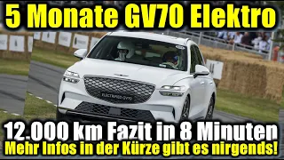 Genesis GV70 Elektroauto Fazit in 8 Minuten