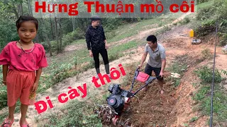 HỖ TRỢ 2 A/E HƯNG THUẬN CÀY RUỘNG VÀ CHỈ THÊM VỀ CÁCH SỬ DỤNG MÁY CÀY