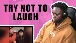 Reacting To BLACKPINK Try Not To LaughSmile Challenge BEST FUNNY MOMENTS
