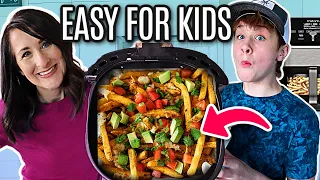 AIR FRYER Recipes SO EASY that KIDS Can Make Em!