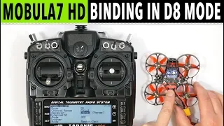 HappyModel Mobula7 HD review part 2 - setup, receiver binding and Caddx settings