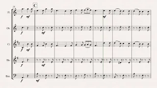 Tarantella Napoletana - Italian Folk Song - Wind Quintet
