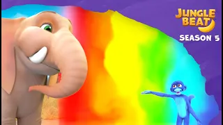 Rainbow Rising | Jungle Beat: Munki and Trunk | Kids Animation 2021