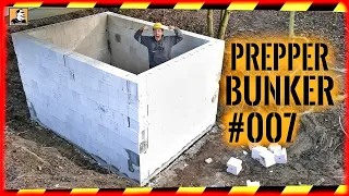 🔥 PREPPER BUNKER #007  | Fast FERTIG | TÜR VERGESSEN?! | Die WÄNDE stehen! | Survival Mattin 🔥