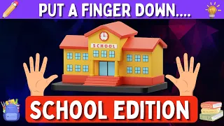 Put a Finger Down | SCHOOL EDITION | TikTok Challenge