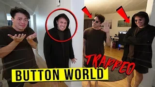 We Sent My EVIL TWIN to the BUTTON WORLD DIMENSION at 3 AM... AND TRAPPED HIM THERE!!