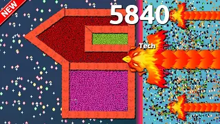 OMG!! I 🐍Phoenix Snake Eat Huge Amount Of Scores In a Server Lobby🐍Epic Best Crazy Snake.io Gameplay