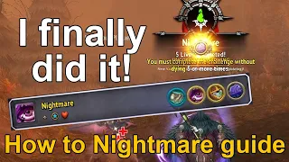 How I beat the Hardcore Nightmare Trial! (WoW Project Ascension guide)