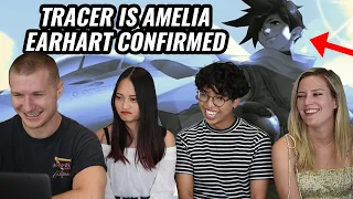 Overwatch Newbies React to the Tracer Origin Story! |  G-Mineo Overwatch Reactions!!