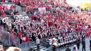 Ohio State University Marching Band Stand Tunes 11 5 2011 OSU vs  IU