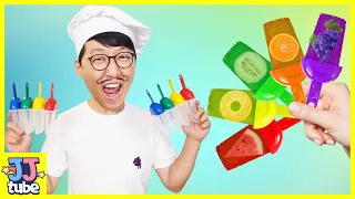 맛있는 과일 아이스크림 송 인기동요 영어공부해요. Fruite Ice cream alphabet song Nursery Rhyme for kids [제이제이 튜브-JJ tube]