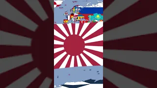 Japanese Empire versus other countries (military in ww2) #shorts #history #edit #subscribe #video