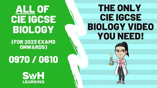 ALL of CIE IGCSE Biology! | The ONLY revision video you need! | 2024 onwards | 0970 / 0610