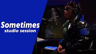 Juice WRLD Recording "Sometimes" (Full Studio Session) [12/02/2018]