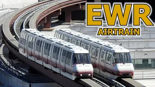 Riding on the EWR AirTrain: March 2023