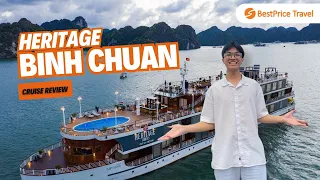 [REVIEW] 2 Days on Luxury Heritage Binh Chuan Cruise 2023 | BestPrice Travel