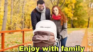 Baris arduc and elcin sangu family complete with baby and enjoy in park | YMS Creation